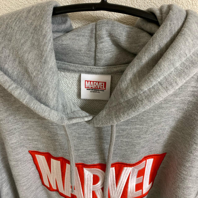 RODEO CROWNS MARVEL ロゴパーカー グレー S