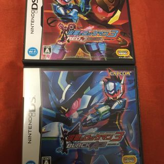 ニンテンドーDS(ニンテンドーDS)の流星のロックマン3 ブラックエース／レッドジョーカー DS ソフト(携帯用ゲームソフト)