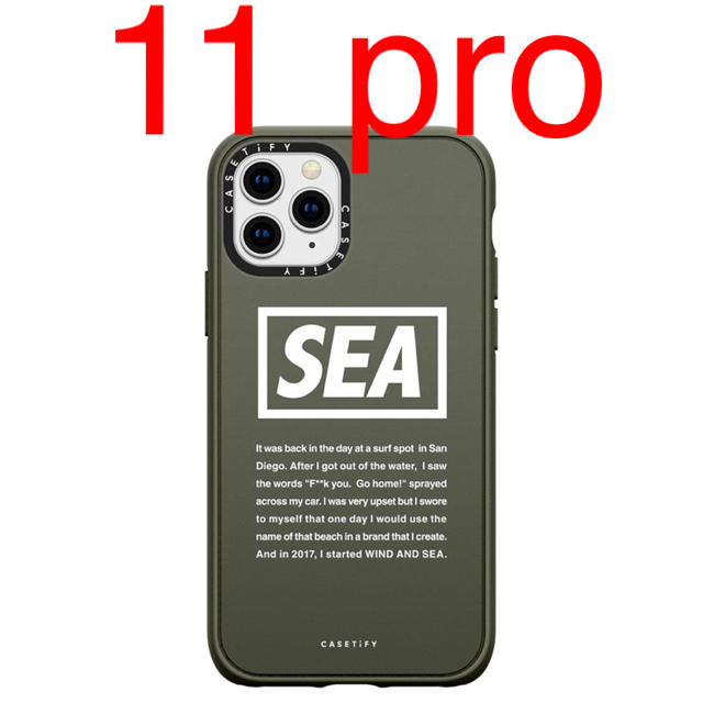 iPhoneケースWIND AND SEA iphone11 pro 用 ケース