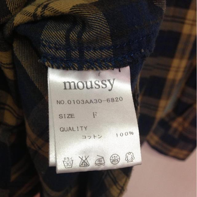 moussy(マウジー)のマウジー☆チェックシャツ レディースのトップス(シャツ/ブラウス(長袖/七分))の商品写真