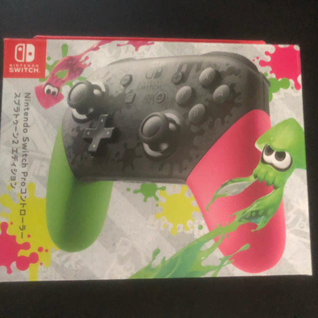 「未開封」Nintendo Switch Proコントローラー　スプラトゥーン2