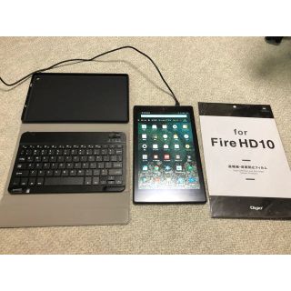 アンドロイド(ANDROID)のamazon fire hd10 タブレット第7世代(タブレット)