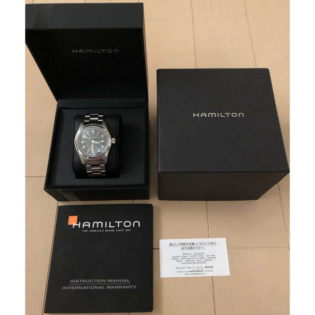 Hamilton(ハミルトン)のHMILTON khaki Field Auto ハミルトン カーキフィールド メンズの時計(腕時計(アナログ))の商品写真
