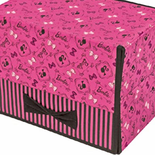 Barbie(バービー)のBarbie不織布収納ボックス3点セット インテリア/住まい/日用品の収納家具(ケース/ボックス)の商品写真