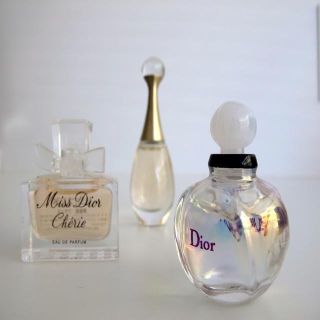 ディオール(Dior)の未使用  Dior 香水ミニボトル×3(香水(女性用))