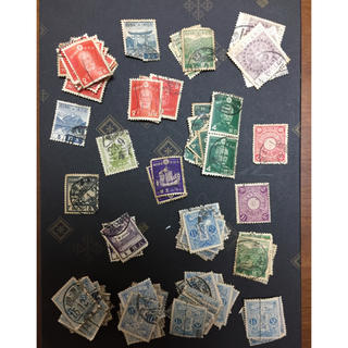大日本帝国時代の使用済み切手(使用済み切手/官製はがき)
