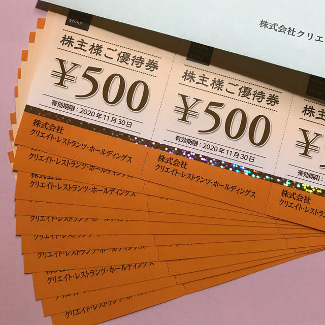 クリエイトレストランツ 15000円分-