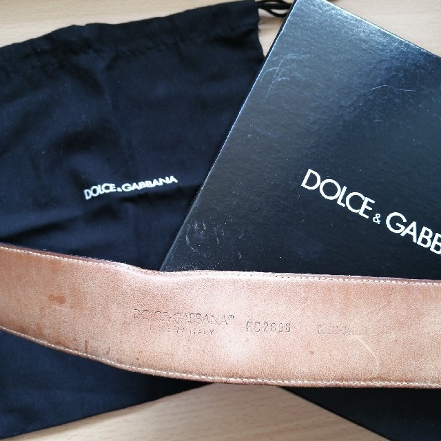 DOLCE&GABBANA(ドルチェアンドガッバーナ)のドルチェ&ガッバーナ　ベルト レディースのファッション小物(ベルト)の商品写真