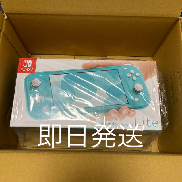 エンタメ/ホビー新品 ニンテンドー スイッチライト ターコイズ　Switch right 本体