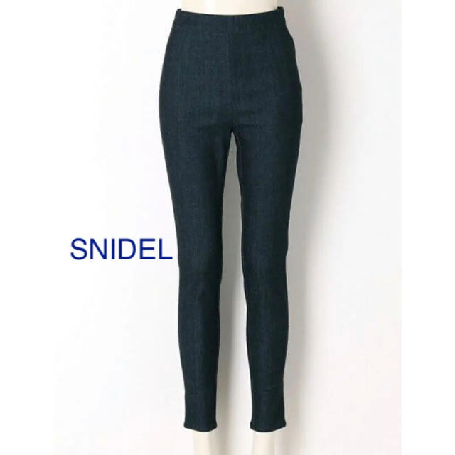 SNIDEL(スナイデル)のSNIDEL デニムレギンス ネイビー レディースのレッグウェア(レギンス/スパッツ)の商品写真