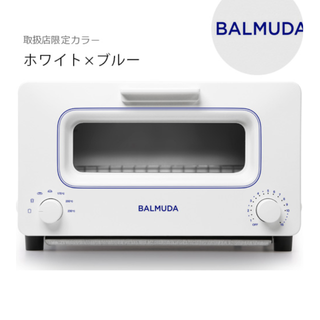 バルミューダ(BALMUDA)の【新品・未開封】BALMUDA The Toaster/-/ホワイト×ブルー(調理機器)