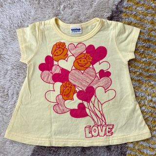 ベベ(BeBe)のイエロー Tシャツ Aライン(Ｔシャツ)