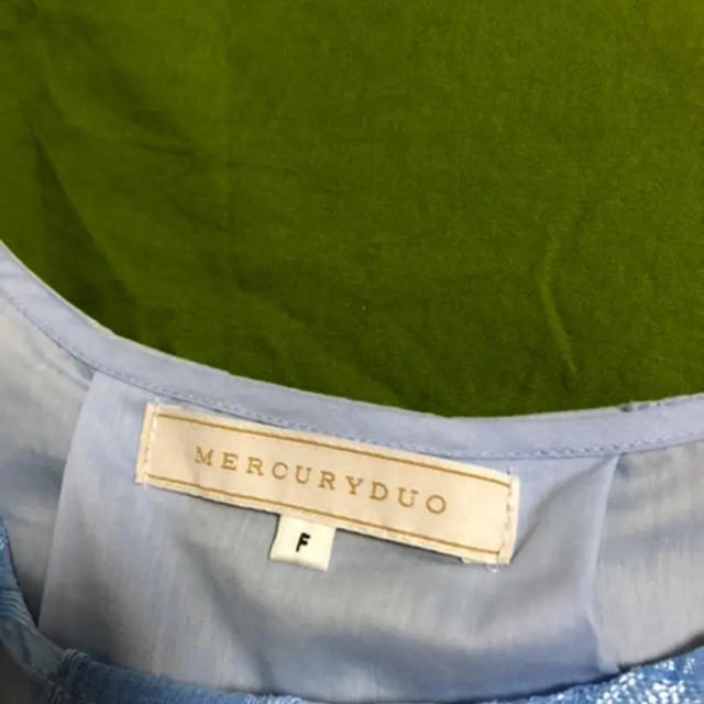 MERCURYDUO(マーキュリーデュオ)のマーキュリーデュオ　フロントシースルー ブラウス レディースのトップス(シャツ/ブラウス(半袖/袖なし))の商品写真