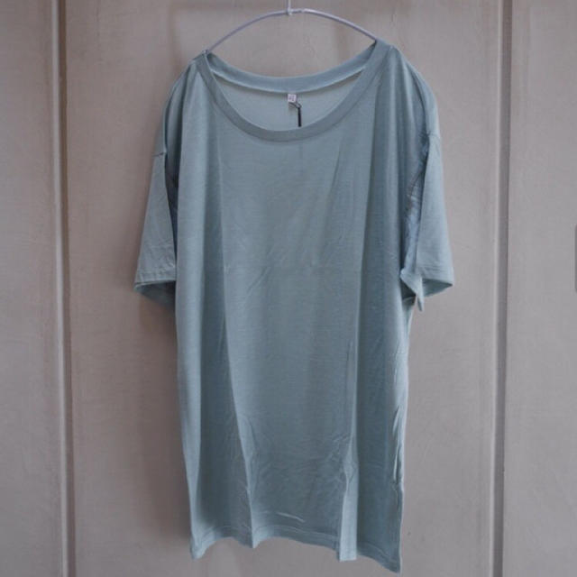 【新品タグ付】BASERANGE LOOSE TEE bamboo JERSEY