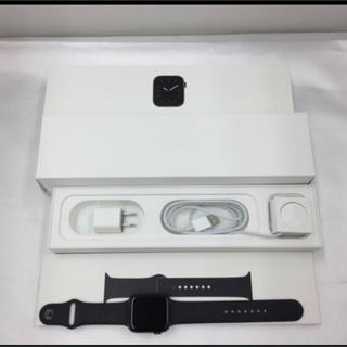 アップルウォッチ(Apple Watch)の新品同様！おまけあり！アップルウォッチ　series5 44mm GPSモデル　(スマートフォン本体)