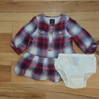 ベビーギャップ(babyGAP)のbaby GAP PENDLETON コラボワンピース 6-12Y(ワンピース)