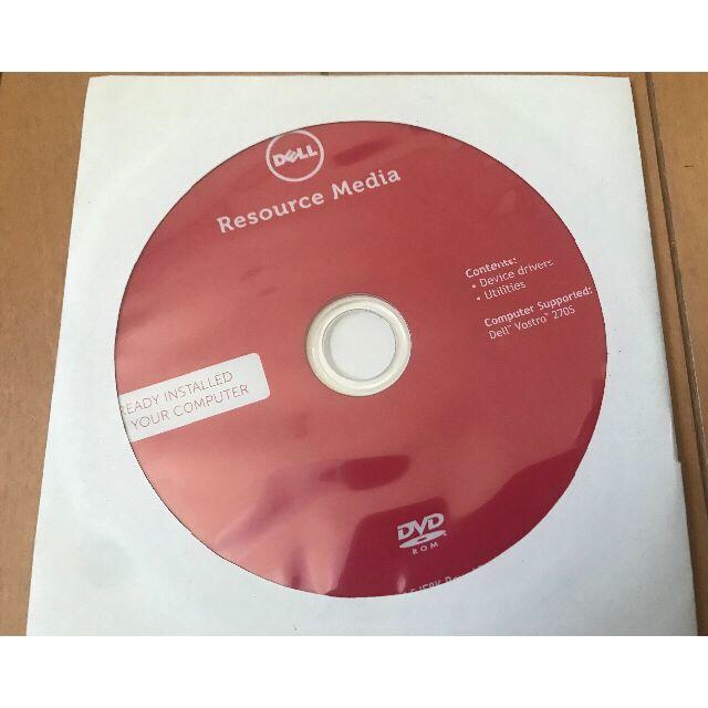 DELL vostro 270s リカバリCD resource media スマホ/家電/カメラのPC/タブレット(その他)の商品写真