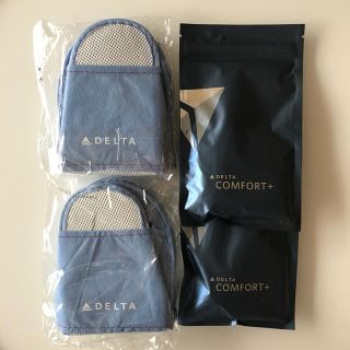 デルタ(DELTA)のデルタ航空 スリッパ アメニティ セット(旅行用品)