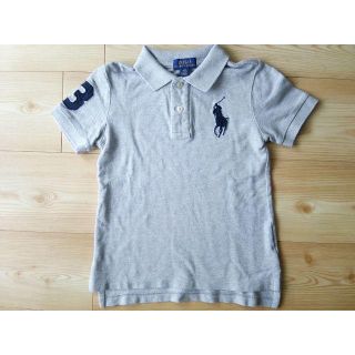 ポロラルフローレン(POLO RALPH LAUREN)の110cm(4T) ポロシャツ 衿つき グレー(Tシャツ/カットソー)