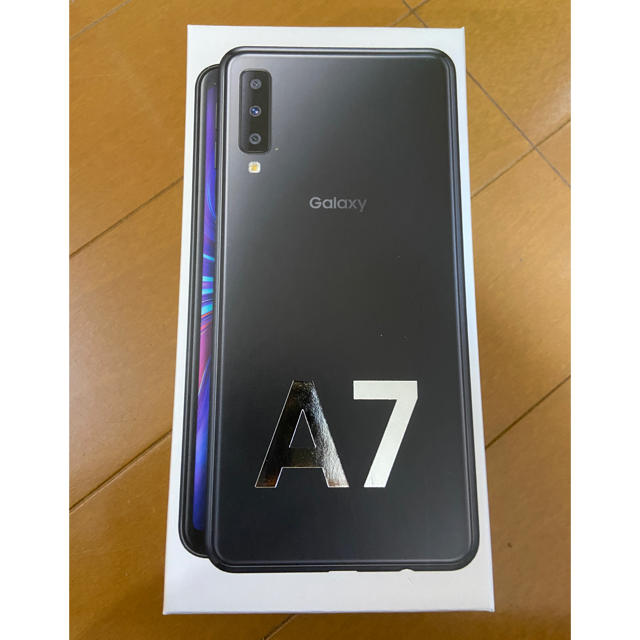 Galaxy A7 ブラック ギャラクシー - スマートフォン本体