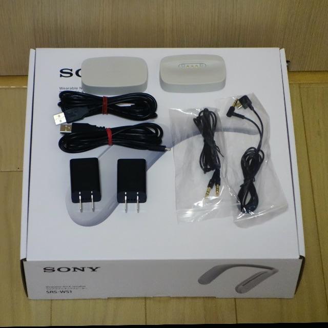 SONY ウェアラブルネックスピーカー　SRS-WS1