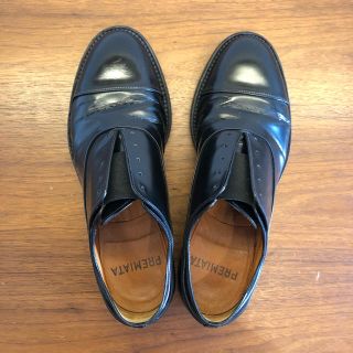 プレミアータ(PREMIATA)のPREMIATA プレミアータ　革靴　6.5 キャップトゥ　スリッポン(ドレス/ビジネス)
