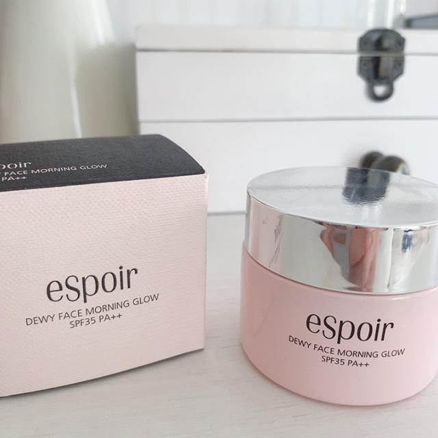 espoir DEWYフェイスモーニンググロウ　SPF 35PA++ コスメ/美容のベースメイク/化粧品(化粧下地)の商品写真