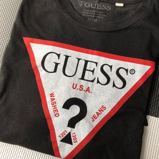 ゲス(GUESS)のみーたん様 黒GUESSTシャツ(Tシャツ(半袖/袖なし))