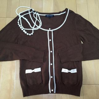 ミッシュマッシュ(MISCH MASCH)の美品ミッシュマッシュ春ニットカーディガン(カーディガン)