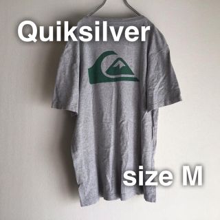 クイックシルバー(QUIKSILVER)のQuiksilver クイックシルバー　Tシャツ M バックプリント　サーフ(Tシャツ/カットソー(半袖/袖なし))