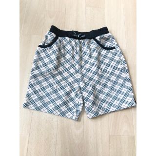 バーバリー(BURBERRY)のバーバリー  短パン　ハーフパンツ　80  チェック柄(パンツ)