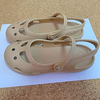 クロックス(crocs)の☆クロックス サンダル ジュニア キッズ  サイズ J1 19cm ☆(サンダル)