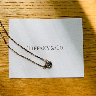 ティファニー(Tiffany & Co.)のバイザヤード　タンザナイト　ネックレス(ネックレス)