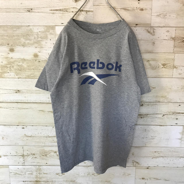 Reebok(リーボック)の【激レア】リーボック☆ベクターデカロゴ半袖Tシャツクルーネックカットソー メンズのトップス(Tシャツ/カットソー(半袖/袖なし))の商品写真