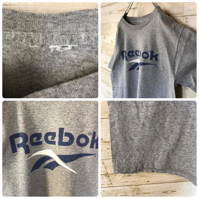 Reebok(リーボック)の【激レア】リーボック☆ベクターデカロゴ半袖Tシャツクルーネックカットソー メンズのトップス(Tシャツ/カットソー(半袖/袖なし))の商品写真