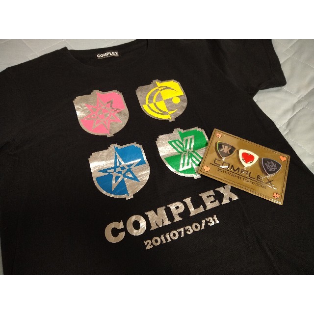 【希少！】COMPLEX 日本一心 オフィシャルTシャツ&ピックセット