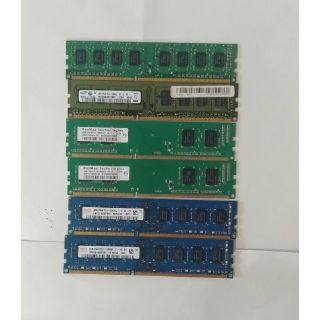 メモリーDDR3 6枚セット(PCパーツ)