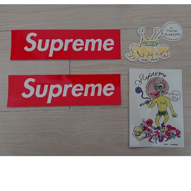 Supreme(シュプリーム)の新作 supreme ステッカー 4枚セット その他のその他(その他)の商品写真