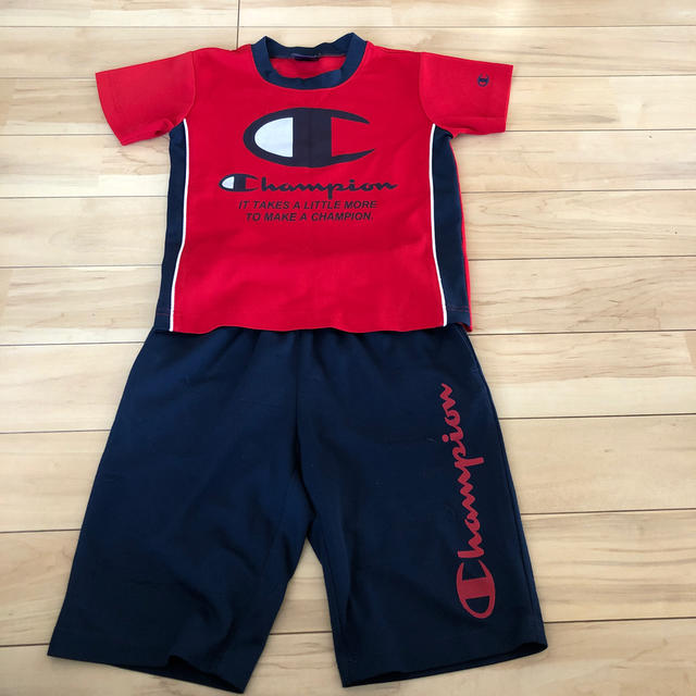 Champion(チャンピオン)のチャンピオン 130 上下セット キッズ/ベビー/マタニティのキッズ服男の子用(90cm~)(その他)の商品写真