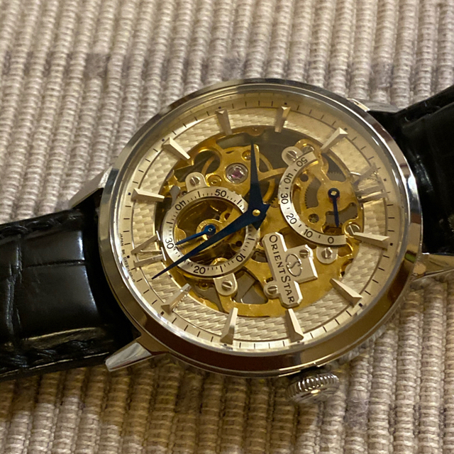 ORIENT(オリエント)の再再出品　超美品　オリエントスター　スケルトン　定価24万 メンズの時計(腕時計(アナログ))の商品写真