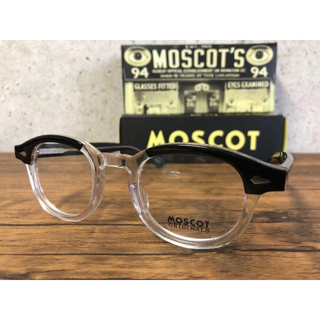 MOSCOT LEMTOSH/モスコット 46 BLACK/CRYSTA propar.com.ar