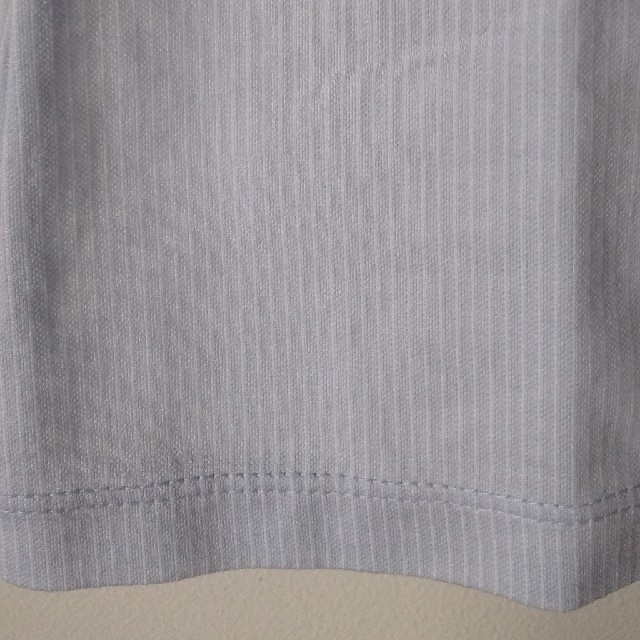 STRAWBERRY-FIELDS(ストロベリーフィールズ)のSTRAWBERRY-FIELDS 水色ブラウス レディースのトップス(シャツ/ブラウス(半袖/袖なし))の商品写真