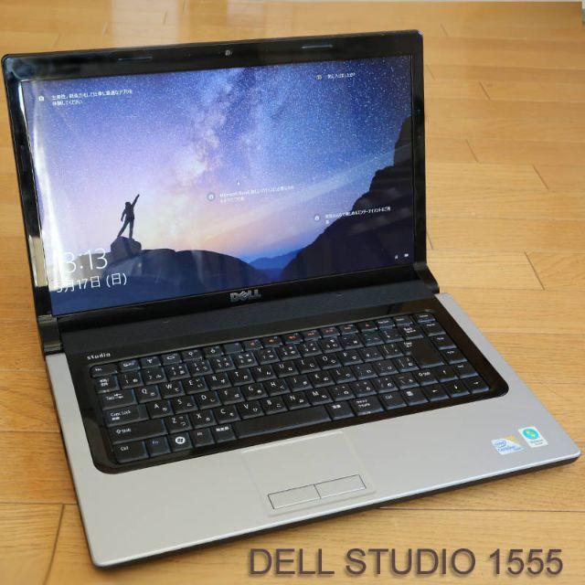 PC/タブレットDELL ノートパソコン　STUDIO 1555  SSD 4G ★お値下げ☆