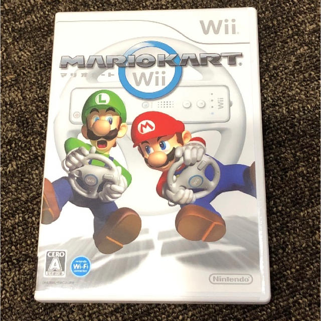 Wii(ウィー)のWii マリオカート エンタメ/ホビーのゲームソフト/ゲーム機本体(家庭用ゲームソフト)の商品写真