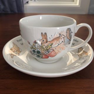 ウェッジウッド(WEDGWOOD)の新品未使用　ウェッジウッド　WEDGWOOD ピーターラビット　カップ＆ソーサー(食器)