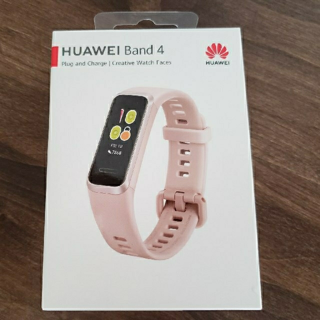 ひび様専用　HUAWEI Band 4  sakura  pink メンズの時計(腕時計(デジタル))の商品写真