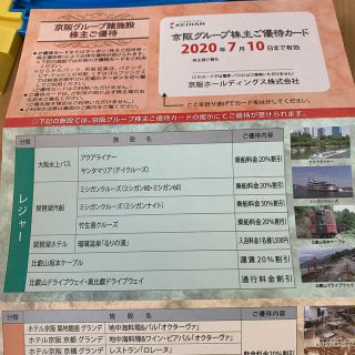 ケイハンヒャッカテン(京阪百貨店)の京阪グループ株主ご優待　2冊(遊園地/テーマパーク)