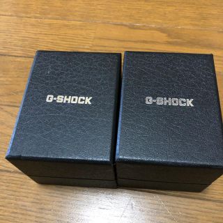 ジーショック(G-SHOCK)のG SHOCK空箱2個セット(その他)