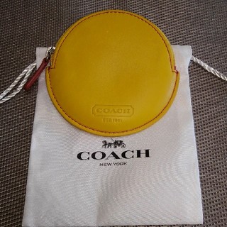 COACH - COACH オールドコーチ 丸型 コインケース 小物入れの通販｜ラクマ