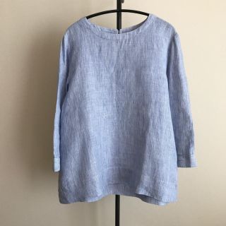 ムジルシリョウヒン(MUJI (無印良品))のリネン100% ブラウス(シャツ/ブラウス(長袖/七分))